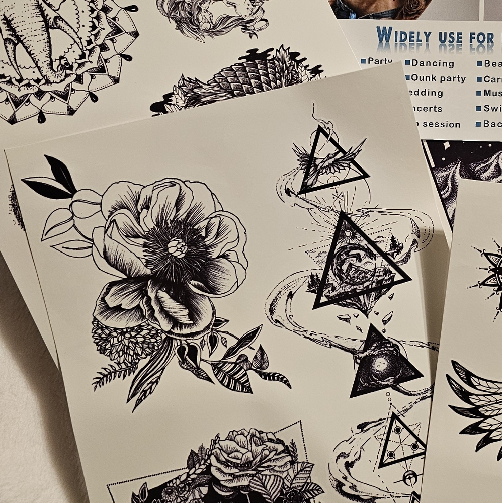 Temporary Tattoo Sheets - Picture 4 of 4
